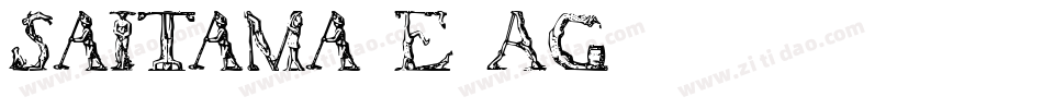 Saitama-3P1G字体转换 Saitama-3P1G字体转换
