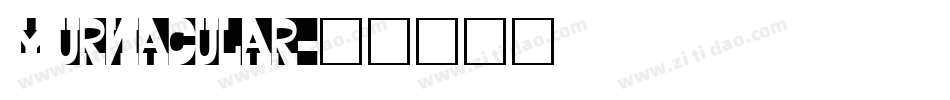 Yurnacular字体转换