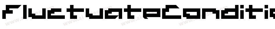 FluctuateConditionRegular-LxYE字体转换