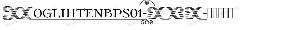 Foglihtenbps01-WOBA字体转换