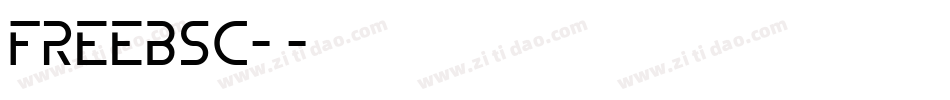 FREEBSC-2字体转换