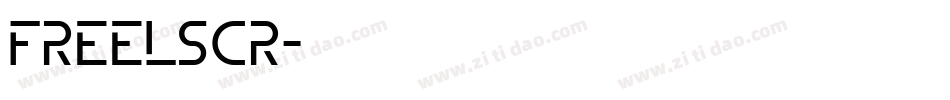 FREELSCR字体转换