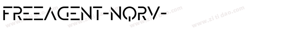 FreeAgent-nqrV字体转换