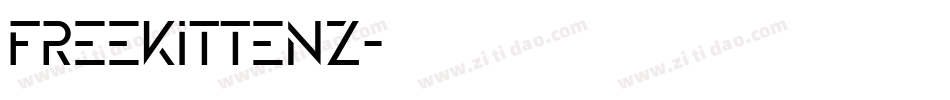 FreeKittenz字体转换