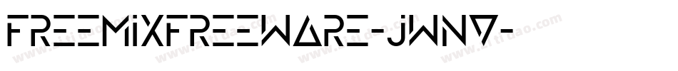 FreemixFreeware-jWnv字体转换