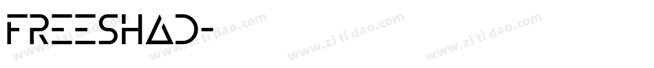 Freeshad字体转换