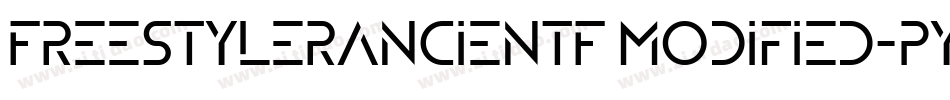 FreestylerAncientF6modified-Pyx2字体转换
