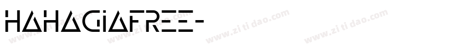 HahagiaFree字体转换