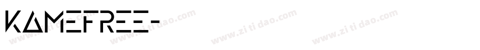 KameFree字体转换