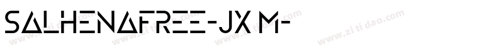 SalhenaFree-Jx8M字体转换