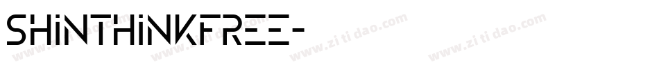 ShinthinkFree字体转换