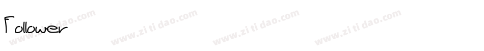 Follower字体转换