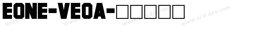 Eone-ve0A字体转换