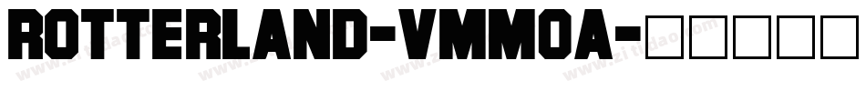 Rotterland-vmm0A字体转换