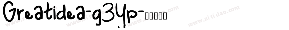 Greatidea-g3Yp字体转换