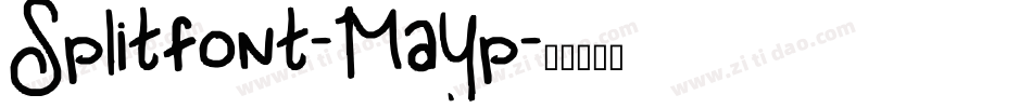 Splitfont-MaYp字体转换