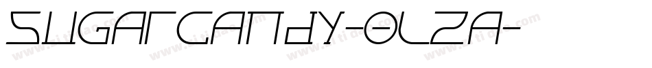 SugarCandy-olZa字体转换