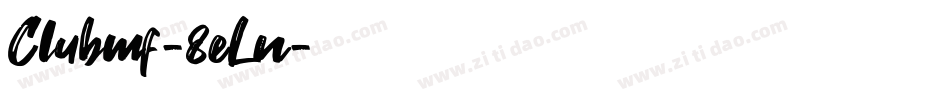 Clubmf-8eLn字体转换