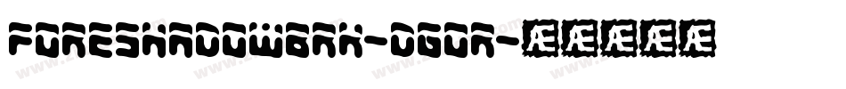 ForeshadowBrk-DgOR字体转换