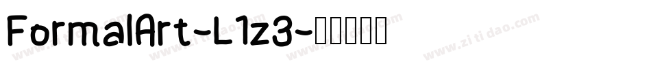 FormalArt-L1z3字体转换
