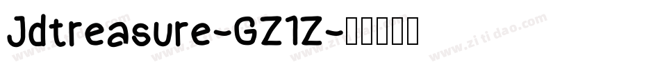 Jdtreasure-GZ1Z字体转换