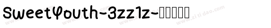 SweetYouth-3zz1z字体转换