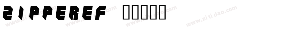 ZipperEF字体转换