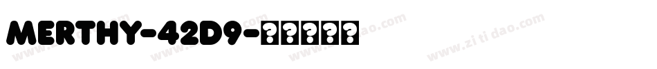 Merthy-42d9字体转换
