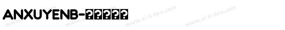 ANXUYENB字体转换