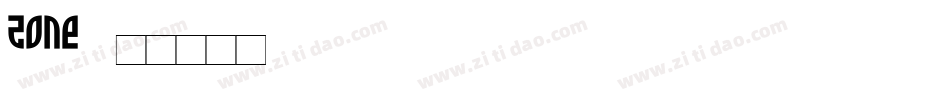 ZONE字体转换