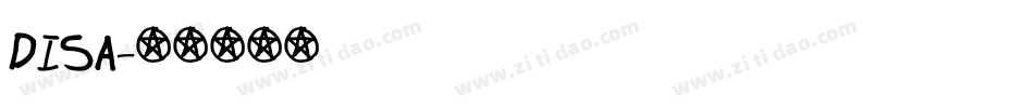 DISA字体转换