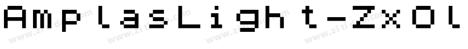 AmplasLight-ZxOl字体转换