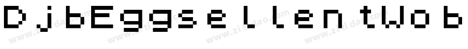DjbEggsellentWobbly-A1Zx字体转换