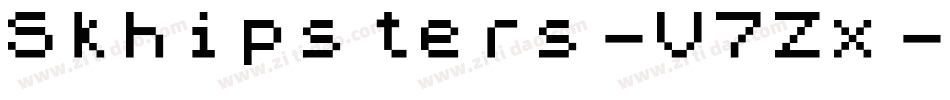 Skhipsters-V7Zx字体转换