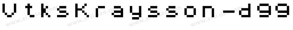 VtksKraysson-d99Zx字体转换