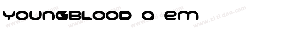 Youngblood-A7Em字体转换