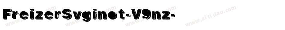 FreizerSvginot-V9nz字体转换