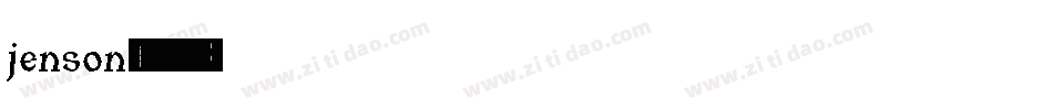 jenson字体转换