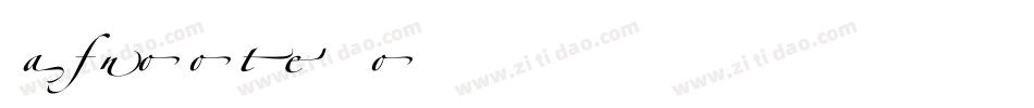 ZapfinoForteLTPro字体转换