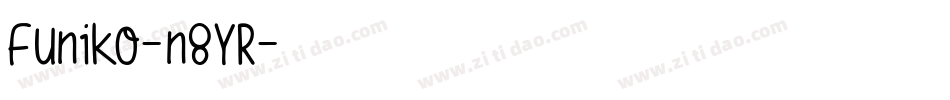 Funiko-n8YR字体转换