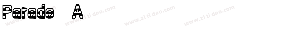Parade20A字体转换