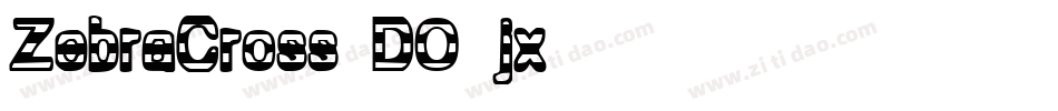 ZebraCross-DO0jx字体转换