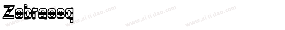 Zebraesq字体转换
