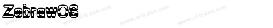 ZebrawOS字体转换