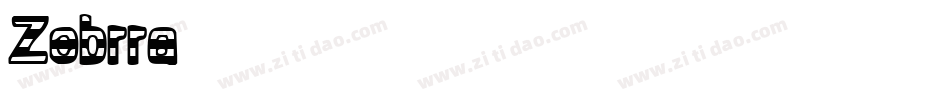 Zebrra字体转换