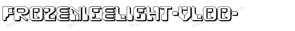 FrozenIceLight-vLoO字体转换