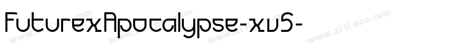 FuturexApocalypse-xv5字体转换