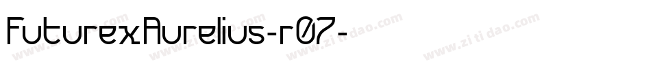 FuturexAurelius-r07字体转换