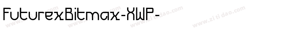 FuturexBitmax-XWP字体转换
