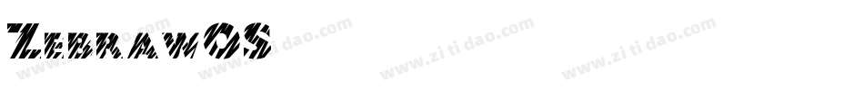 ZebrawOS字体转换